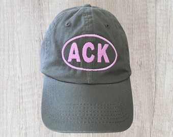 ACK hat, Nantucket Hat, Nantucket Souvenir, Nantucket Trip Hat