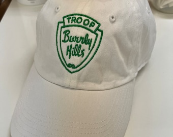 Troop Beverly Hills Hat, California Embroidered. Baseball Hat , 80’s movie hat , California Souvenir Hat