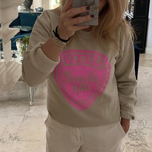 Troop Beverly Hills Khaki Sand Sweatshirt. 80&#39;s Movie Retro Sweatshirt,  No More Patches Movie Shirt