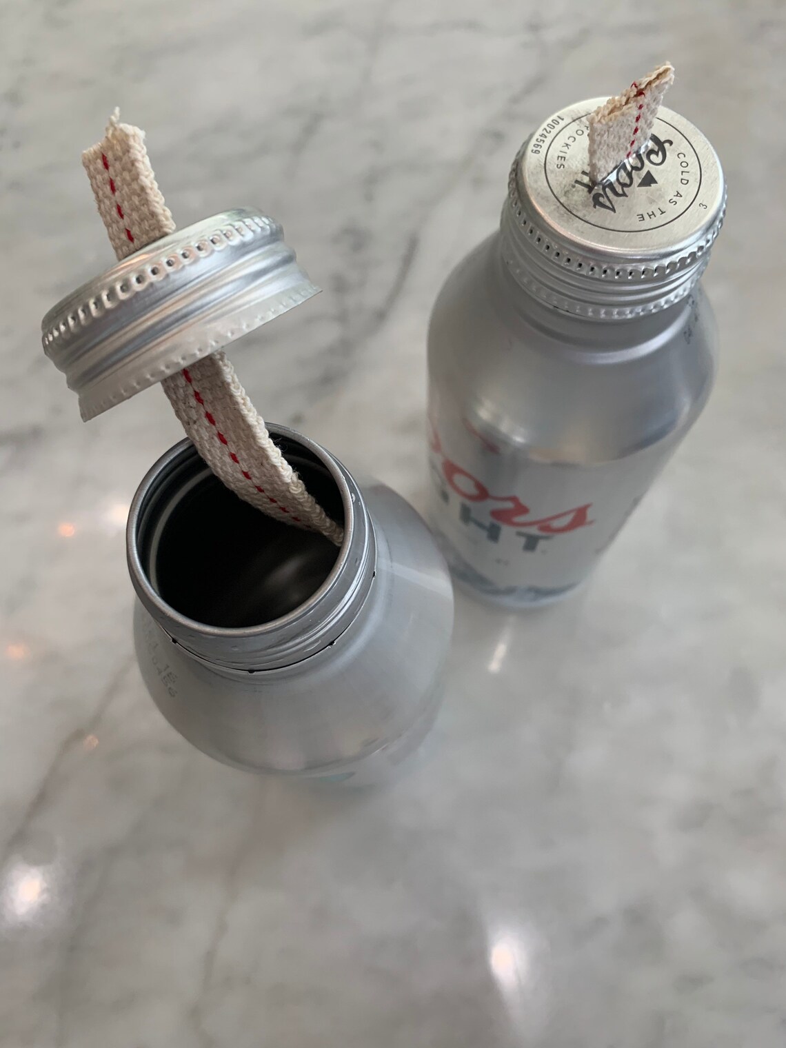 Outdoor Beer Can citronella holder torch for yard beer can | Etsy