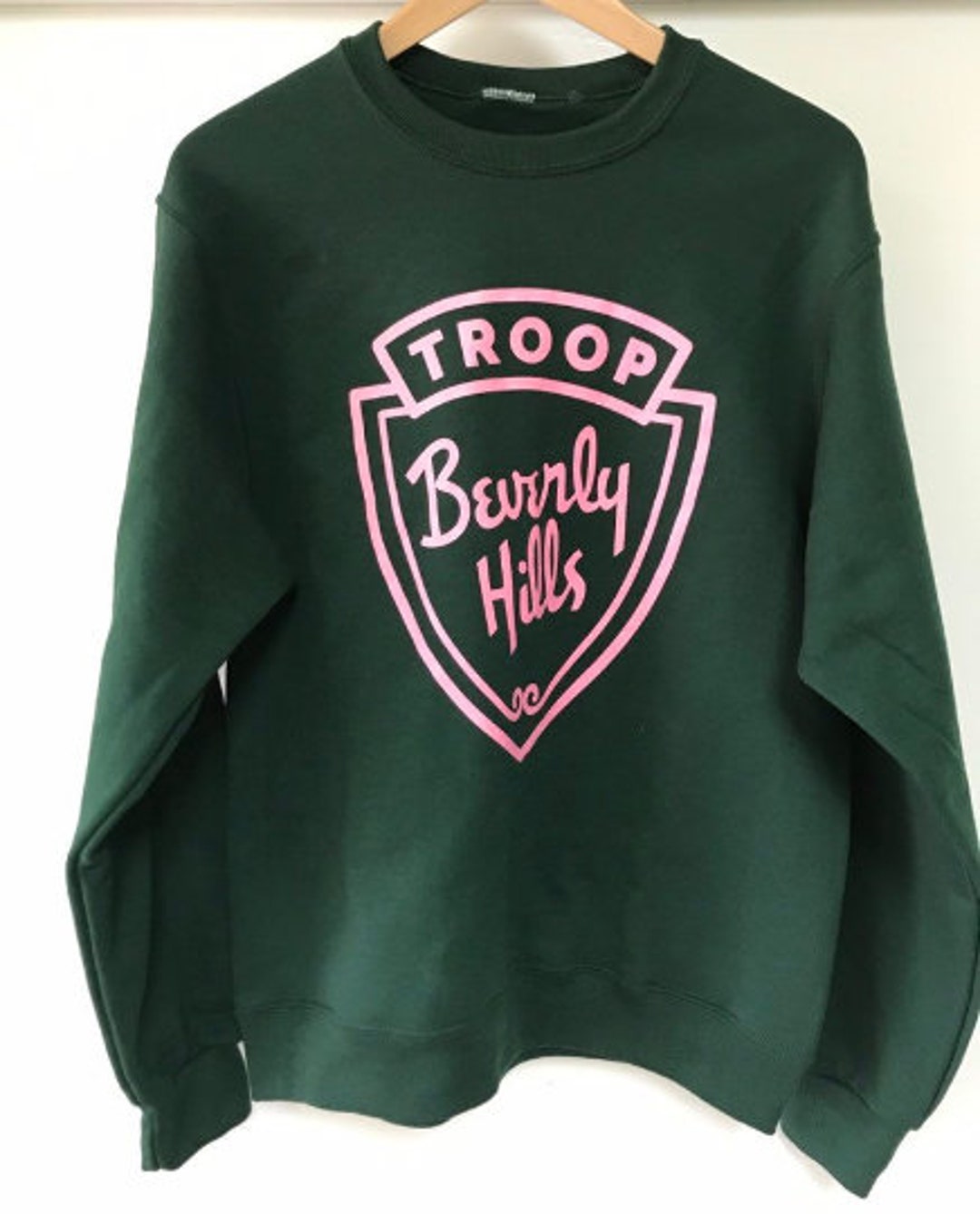 Green beverly sale hills sweatshirt