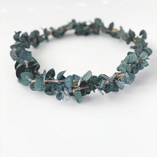 Eucalyptus Flower Crown for Weddings Showers Photoshoots Etsy