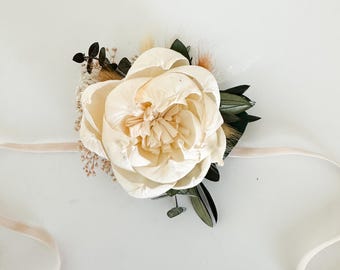 【ILLIGO】 Shirring Corsage Dot Top ♥2Color Shirring Corsage Dot Top White | ファッション通販サイト NUGU