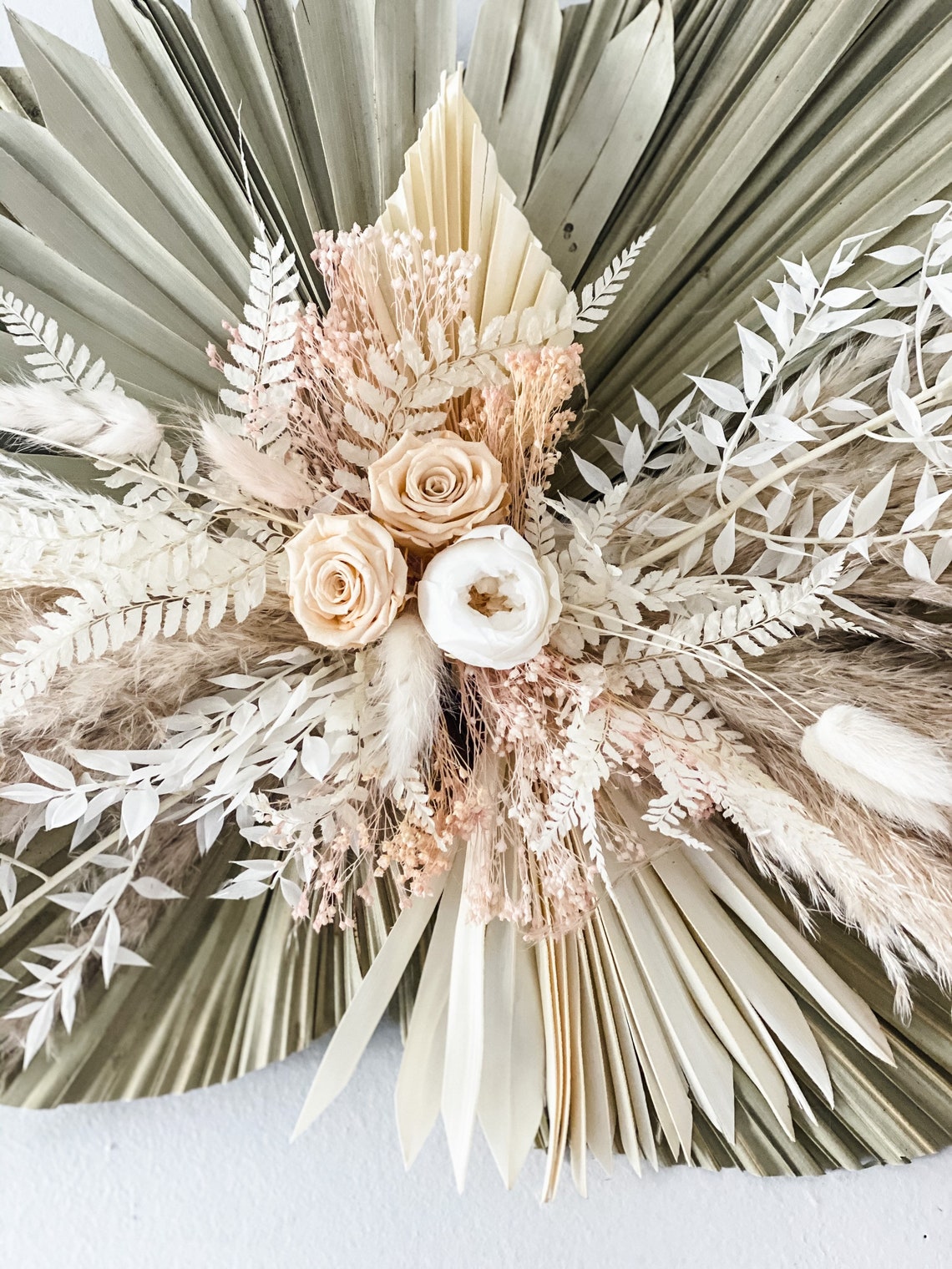 Blush White Wall Arch or Backdrop Decor | Etsy