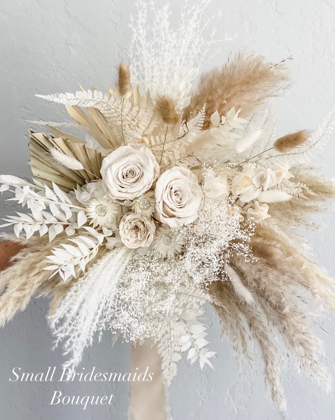 Dried Flower Decor Natural Dried Flowers/Bridal Bouquet Pampas  Grass/Bridesmaid Bouquet/Decorative Arch/Artificial Flower Arch/Wedding  From Bdhome, $15.7
