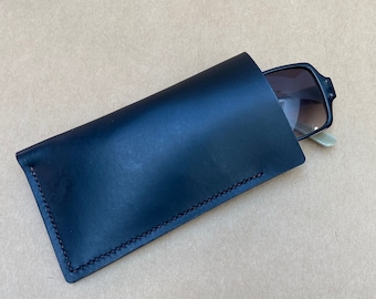 Estuche para gafas, estuche para gafas de sol, estuche de cuero, soporte para gafas de lectura, gafas de sol, regalo de cuero, soporte para gafas, caja para gafas, funda para gafas
