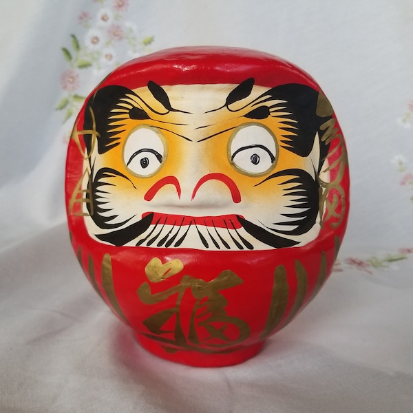Paper Mache Daruma Doll Etsy