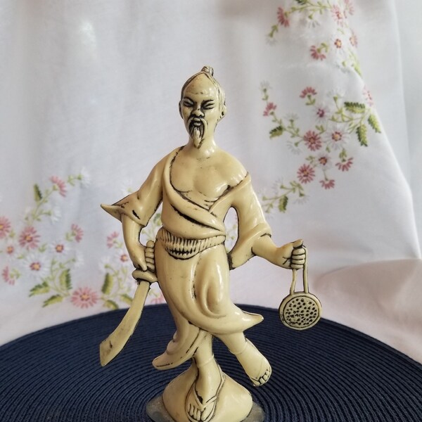 Chinese Ivory Figurines Etsy