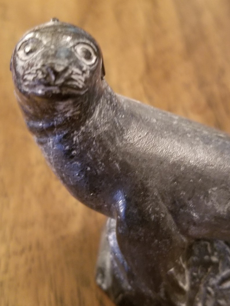 WE A Wolf Original Seal by the Wolf Sculptures Canada Etsy
