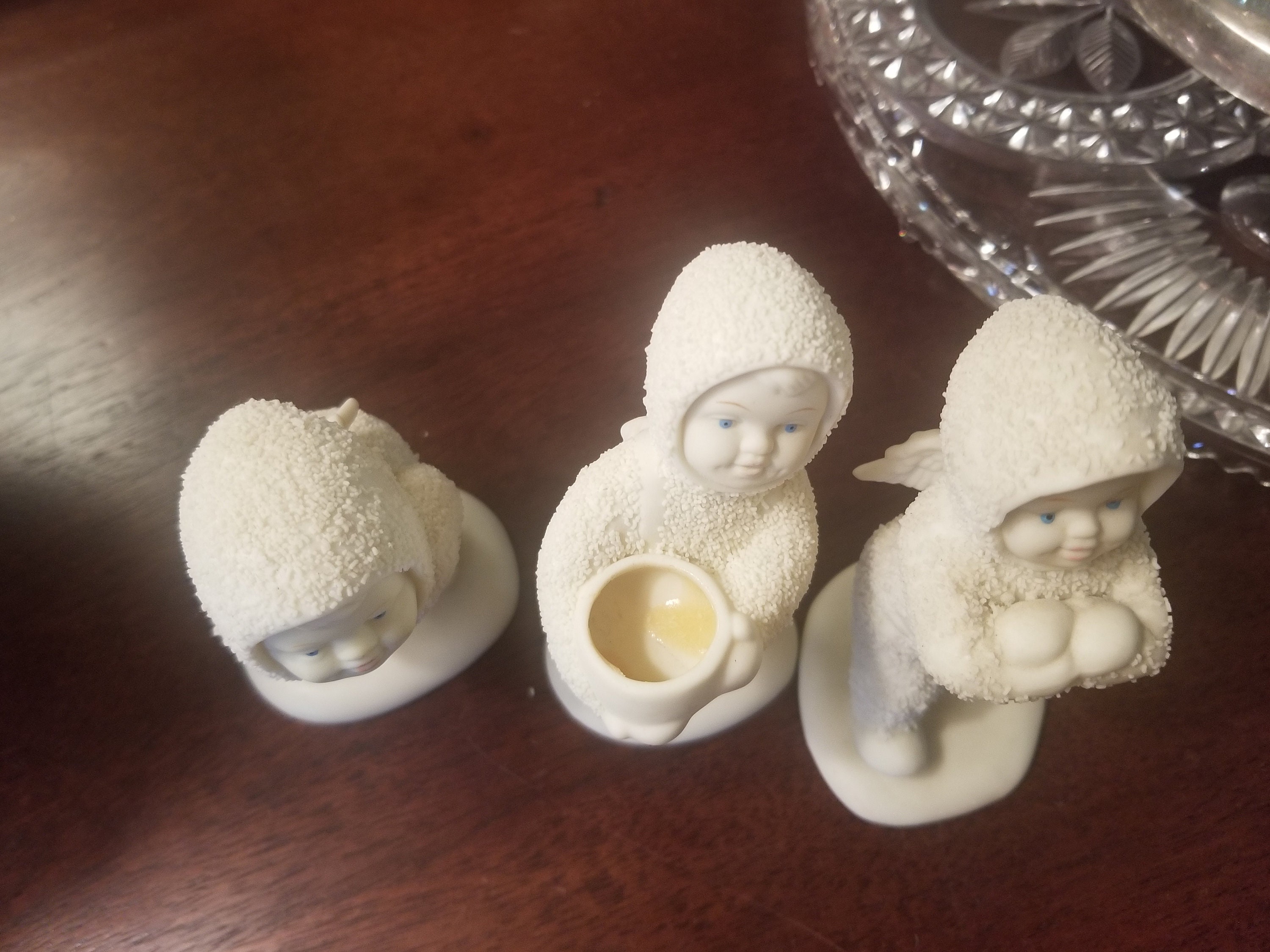 Vintage Snow Babies Figurines Set of 3 Etsy