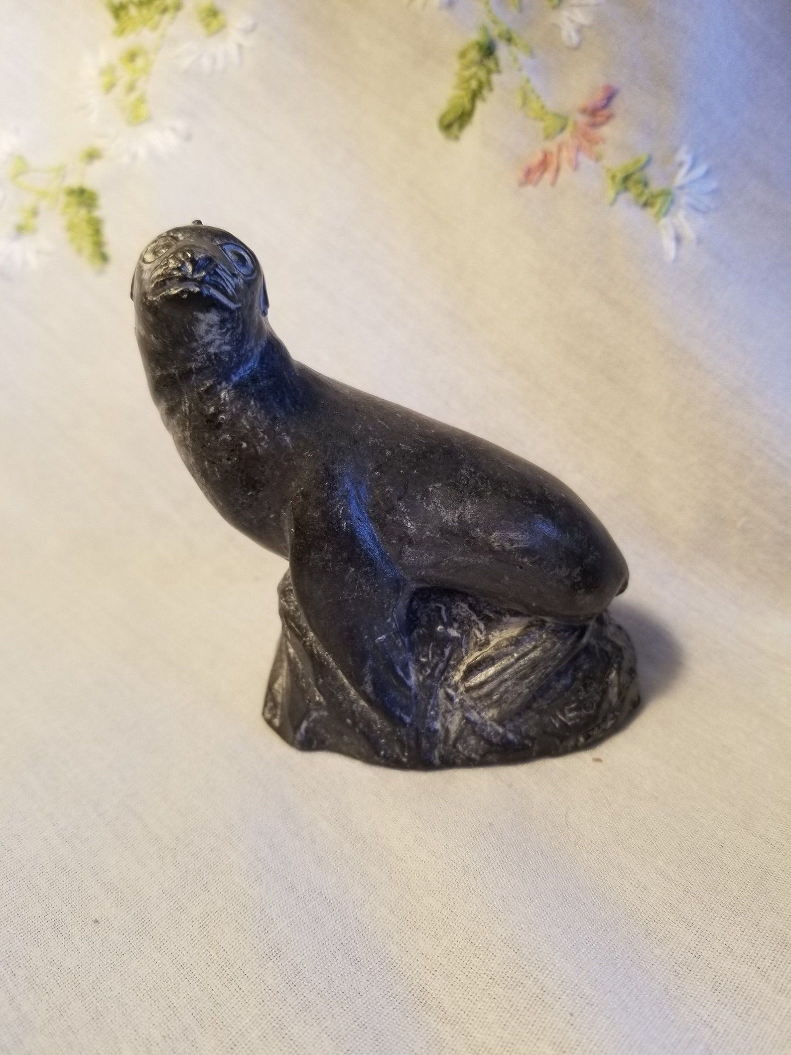 WE A Wolf Original Seal by the Wolf Sculptures Canada Etsy