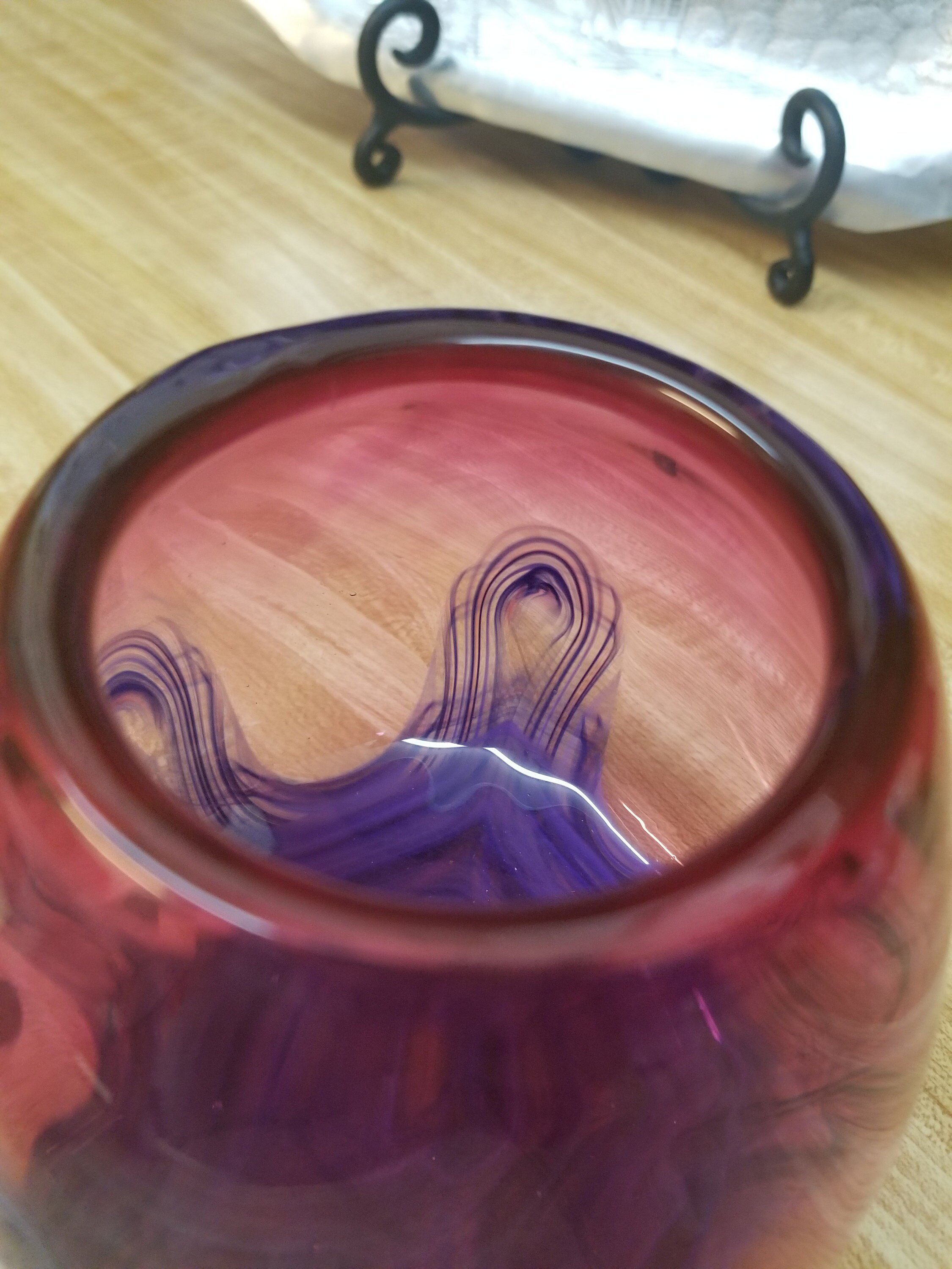 SABINA RYMANOW Poland Hand Blown Art Glass Vase Etsy