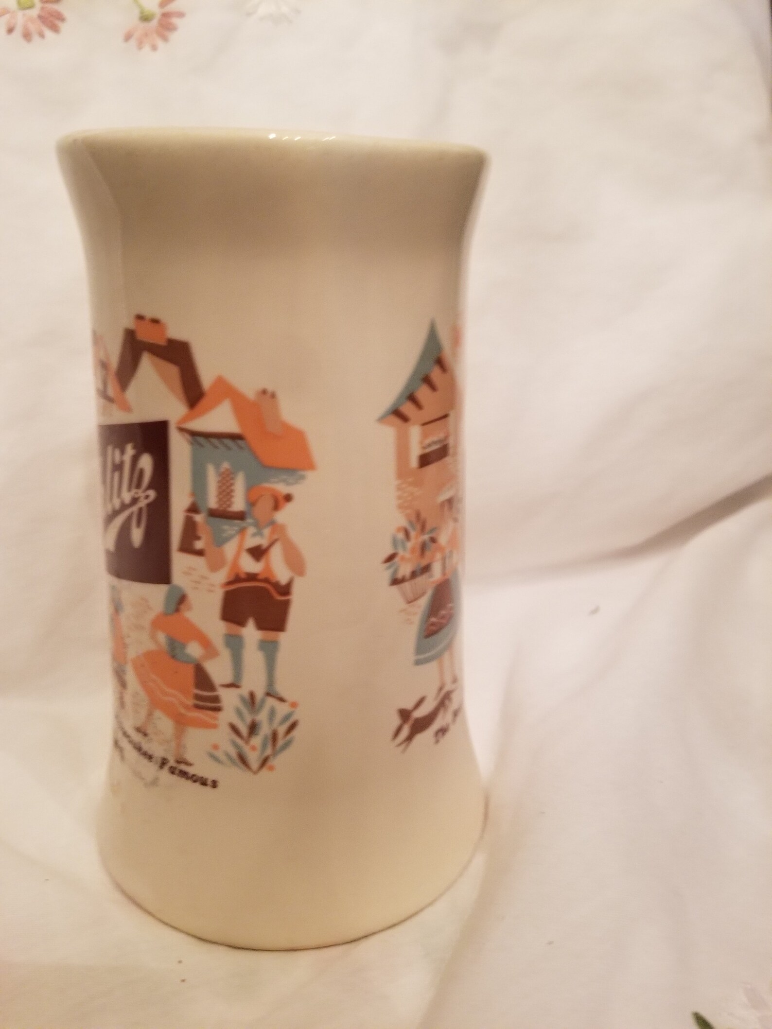 vintage schlitz beer mug