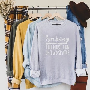 Hockey Sweatshirt, Hockey Grandma Sweatshirt, Hockey is My Favorite Season, Hockey Grandpa, Hockey Season Sweatshirt, Hockey Girlfriend