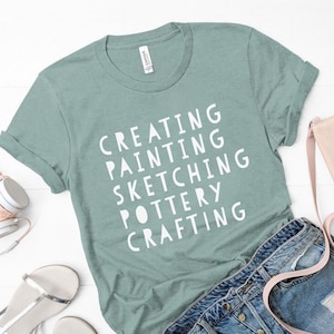 Art Teacher Shirt, Drawing, Painting Shirt, Art Shirt, Art Teacher Style, Art Teacher Wore, Art Teacher Gifts, Hipster Art Teacher