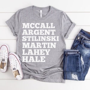 McCall Argent Stilinski Martin Lahey Hale, Wolf Beacon Hills, Wolf Shirt, Fan Shirt, TV Show Shirt