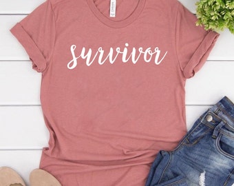 Cancer Survivor Shirt, Cancer T-Shirt, Stronger Than Cancer, Survivor Shirt, Breast Cancer T-Shirt