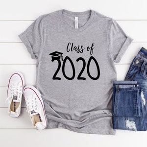 Class of 2020 High School Graduation tshirt, Best Friend Shirts, College Graduation Gift, Gift for the Grad, Senior Year Gift