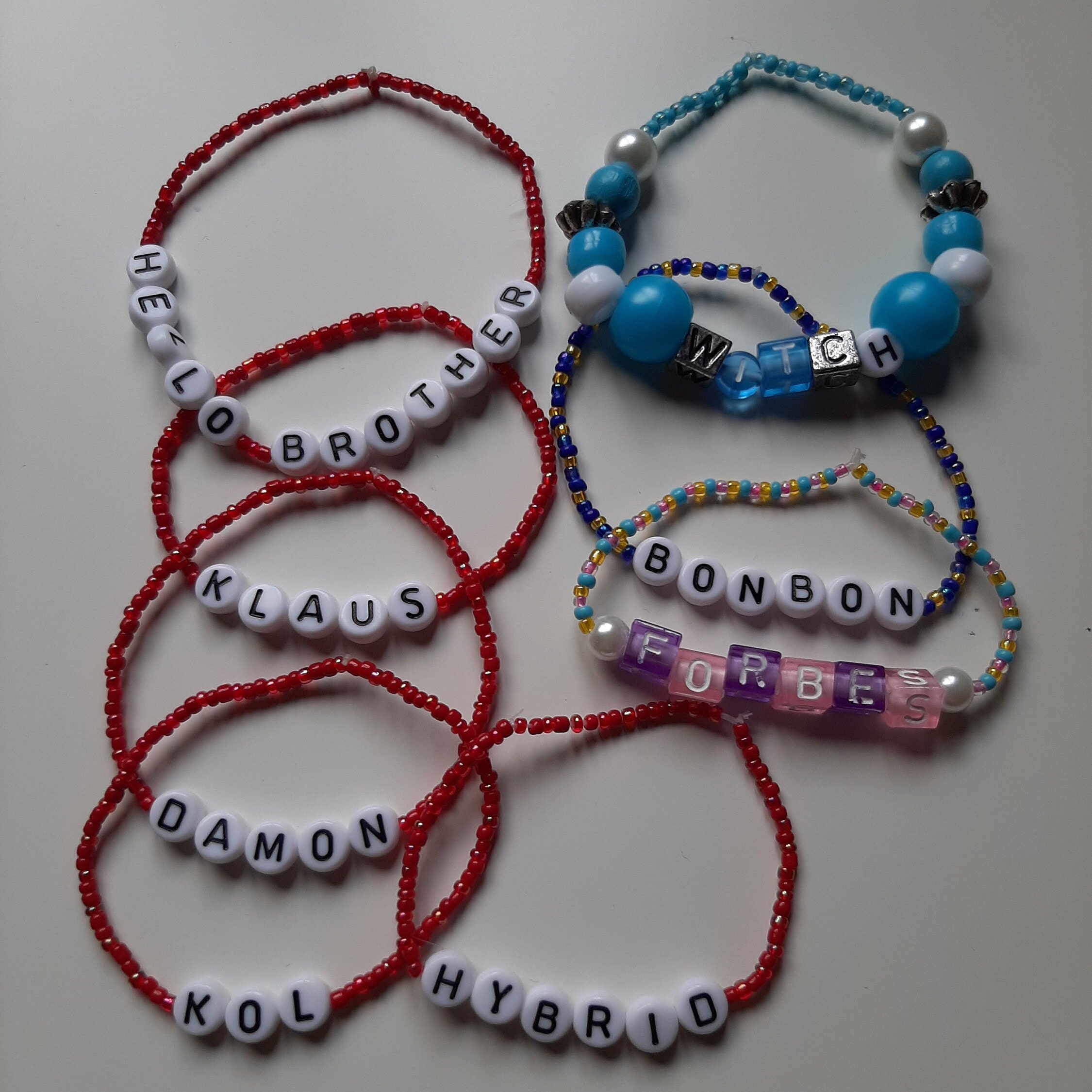 The Vampire Diaries Friendship Bracelets Etsy