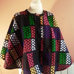 Cape en coton fleuri Etsy France