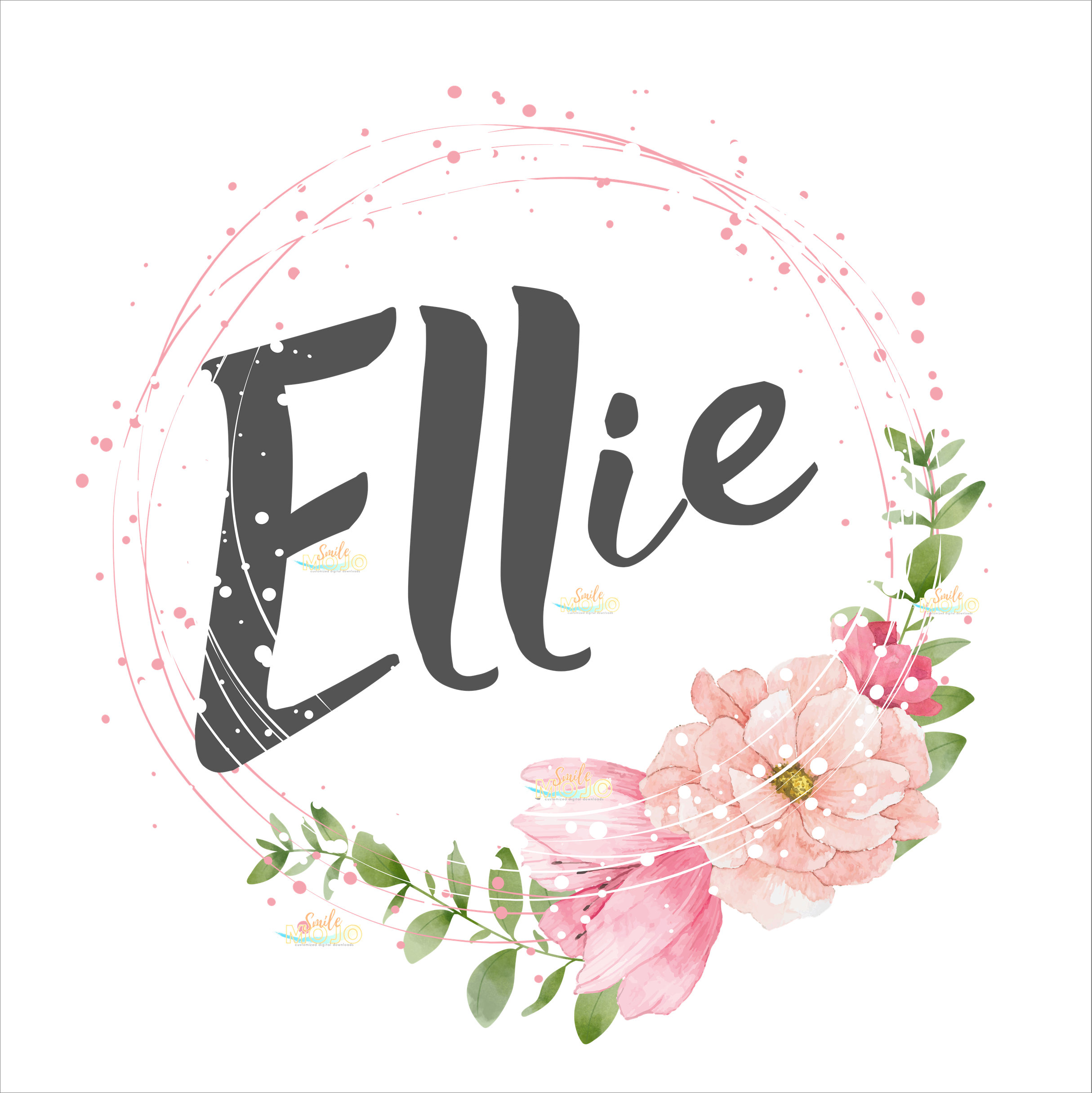 Ellie Name Design