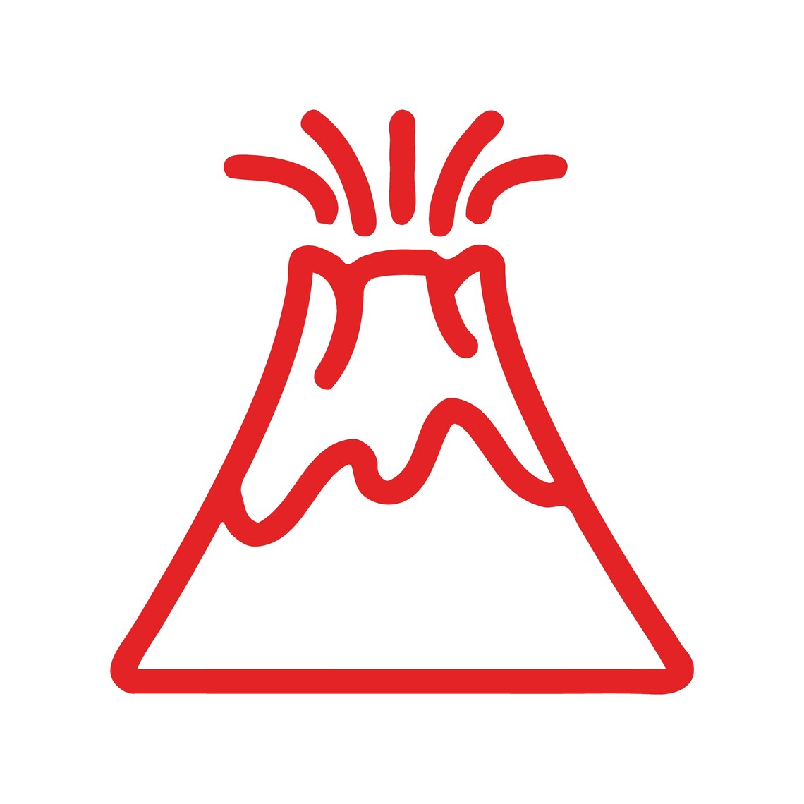 Volcano Vinyl Decal Car Window Hawaii Volcanic Sticker - Etsy