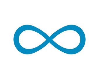 Infinity Symbol Vinyl Aufkleber Auto Fenster Laptop Infinity Zeichen Aufkleber