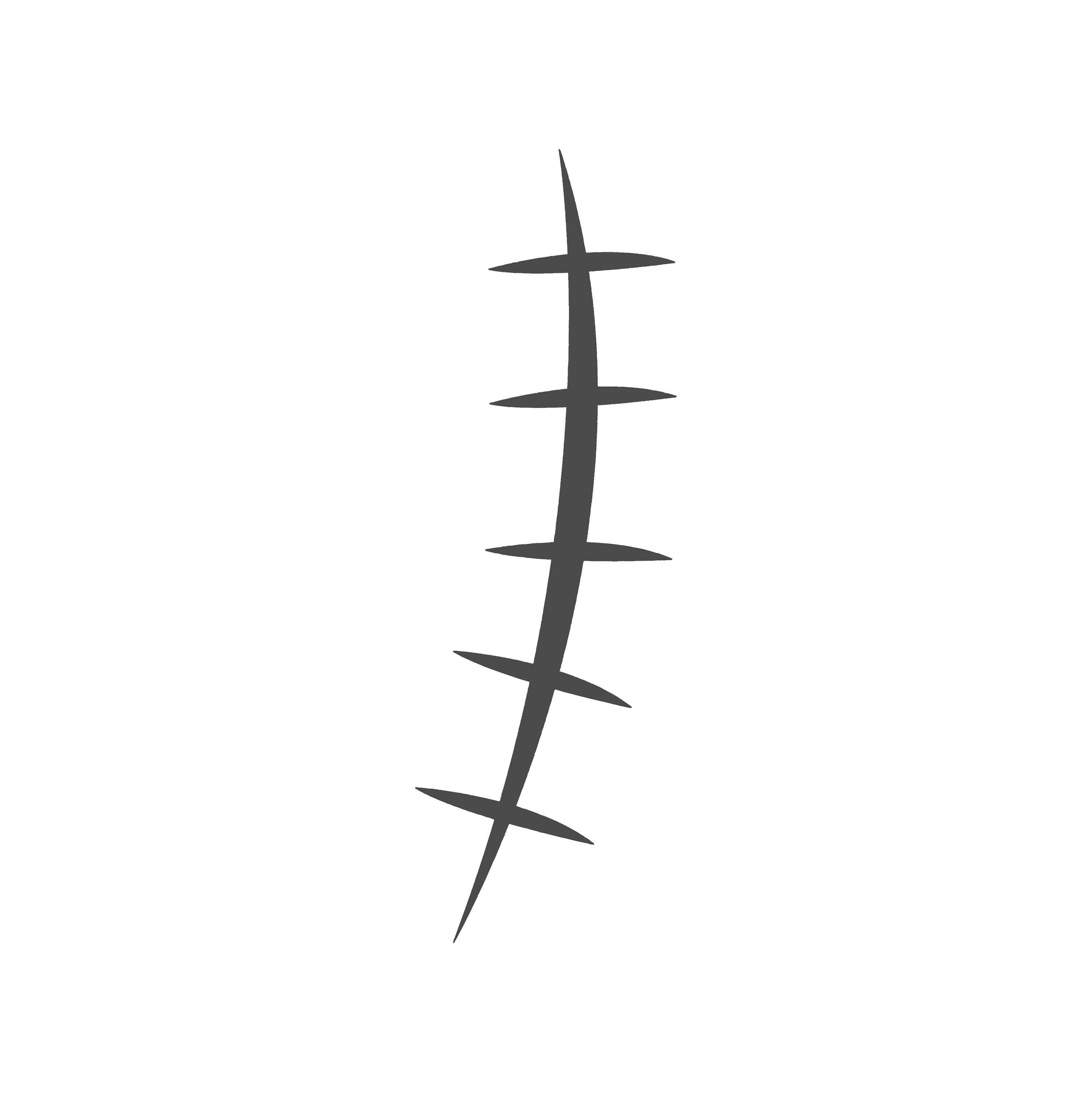 Scar Design Sticker Scar Wound Decal Sticker Car Sticker - Etsy
