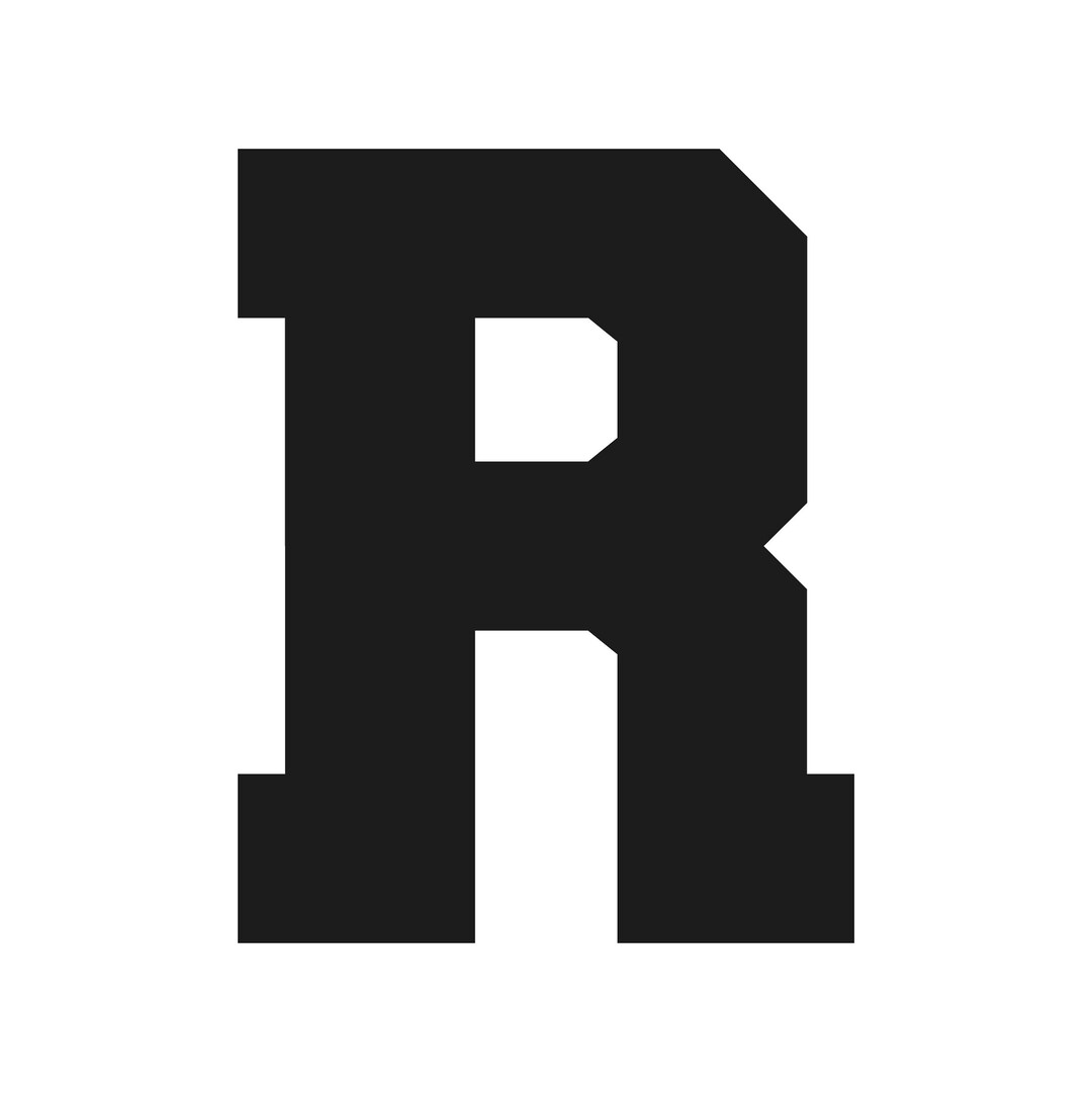 Letter R Varsity Font Vinyl Decal Bold Sports Team Font Sticker - Etsy