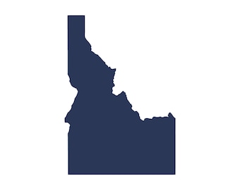 Idaho state Outline Vinyl Decal sticker