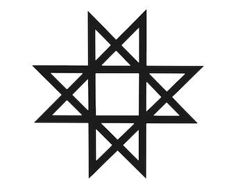 Auseklis Symbol Symbol vinyl decal Morning Star Moon Sticker