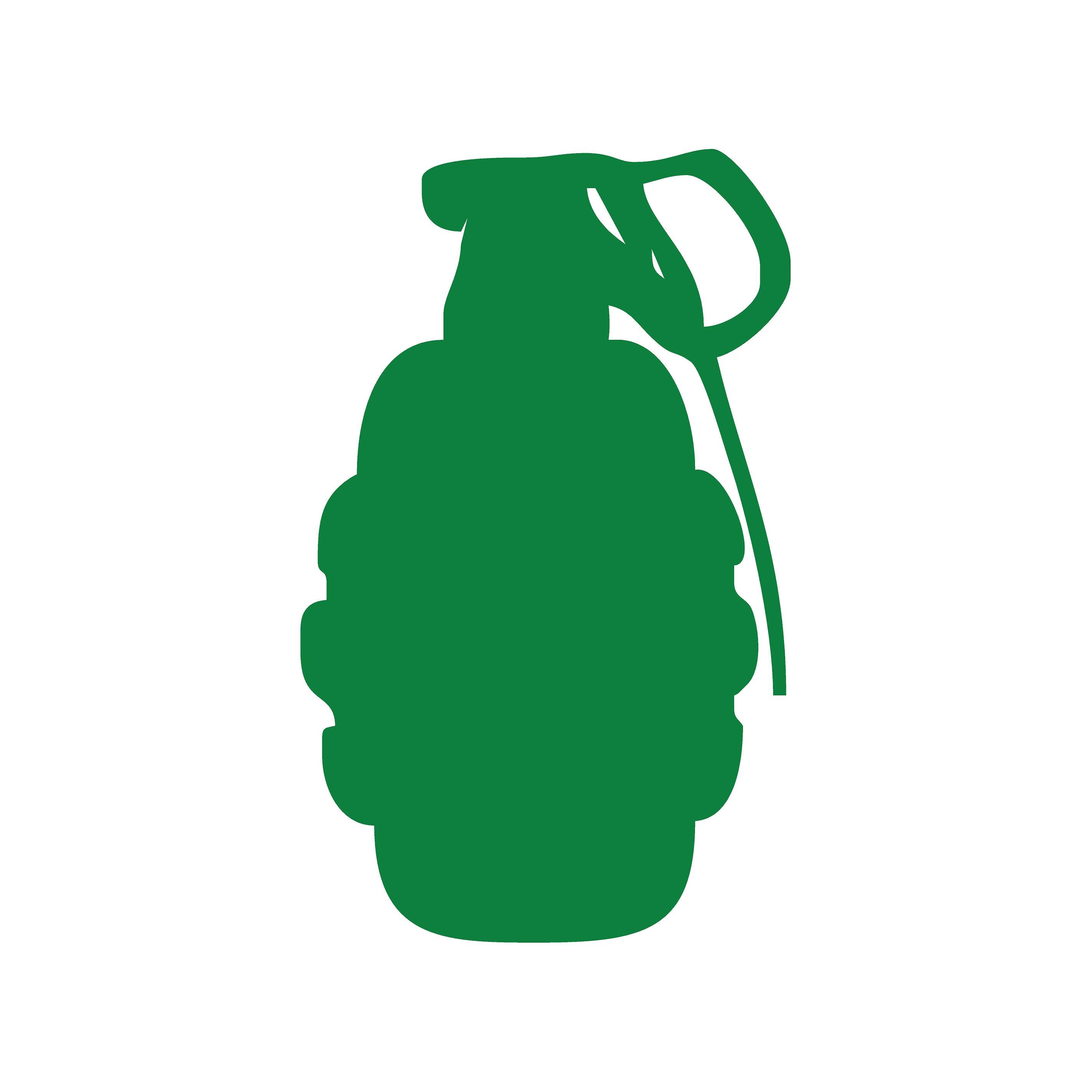 Hand Grenade Vinyl Decal Car Window Laptop Grenade Sticker - Etsy