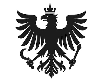 Österreichischer Adler Wappen Vinyl Aufkleber Aufkleber Auto Laptop Vinyl Aufkleber