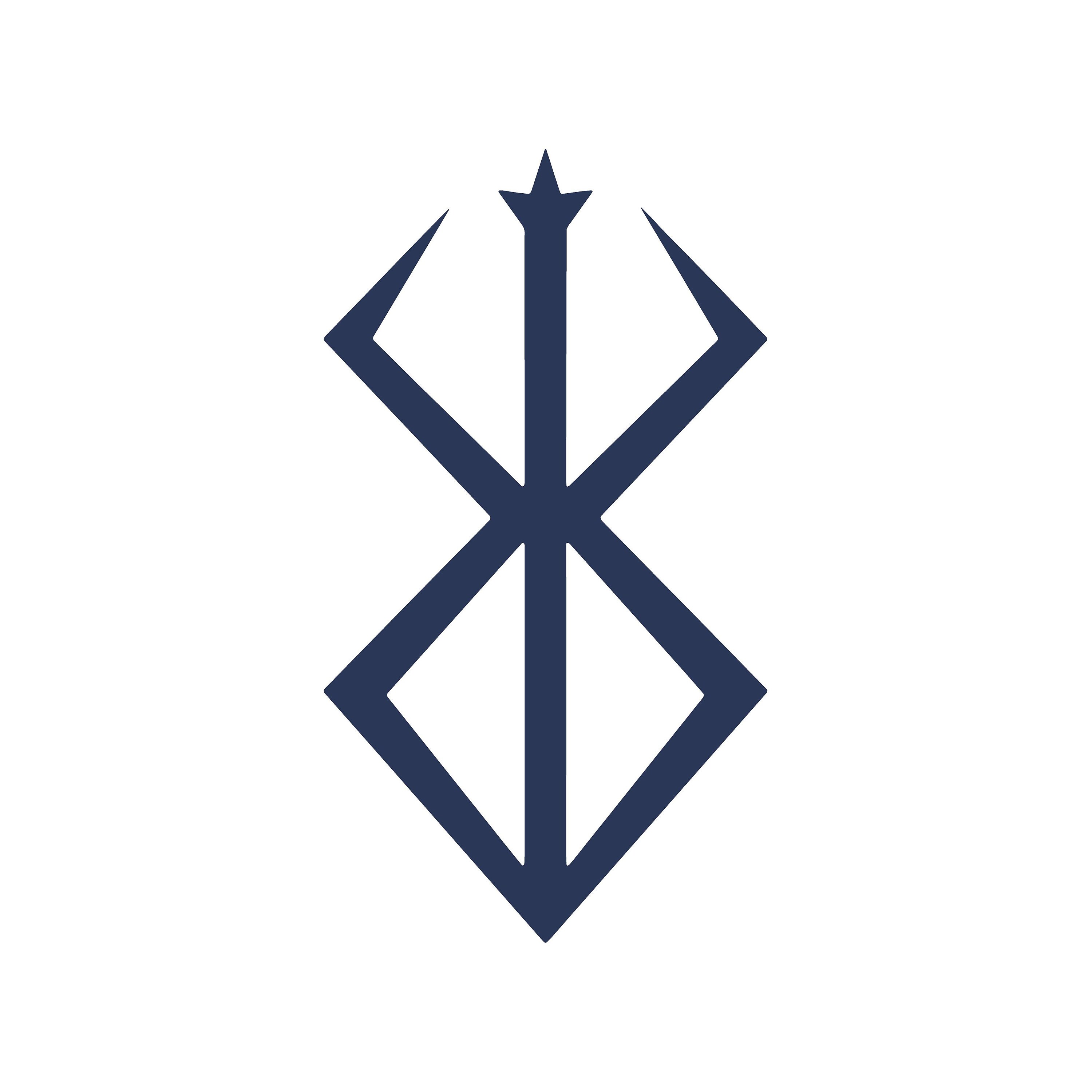 Berserker Rune Symbol Vinyl Decal Sticker Norse Viking Berserk Warrior ...