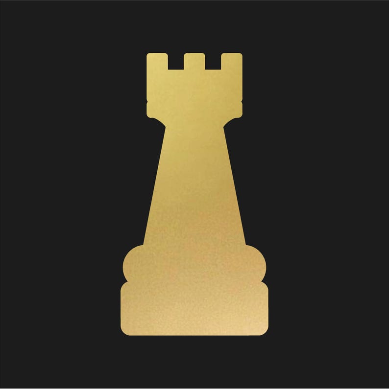 The Rook Is A Castle Castle Rook Chess Piece Vinyl Decal Sticker Rook Sticker - Etsy