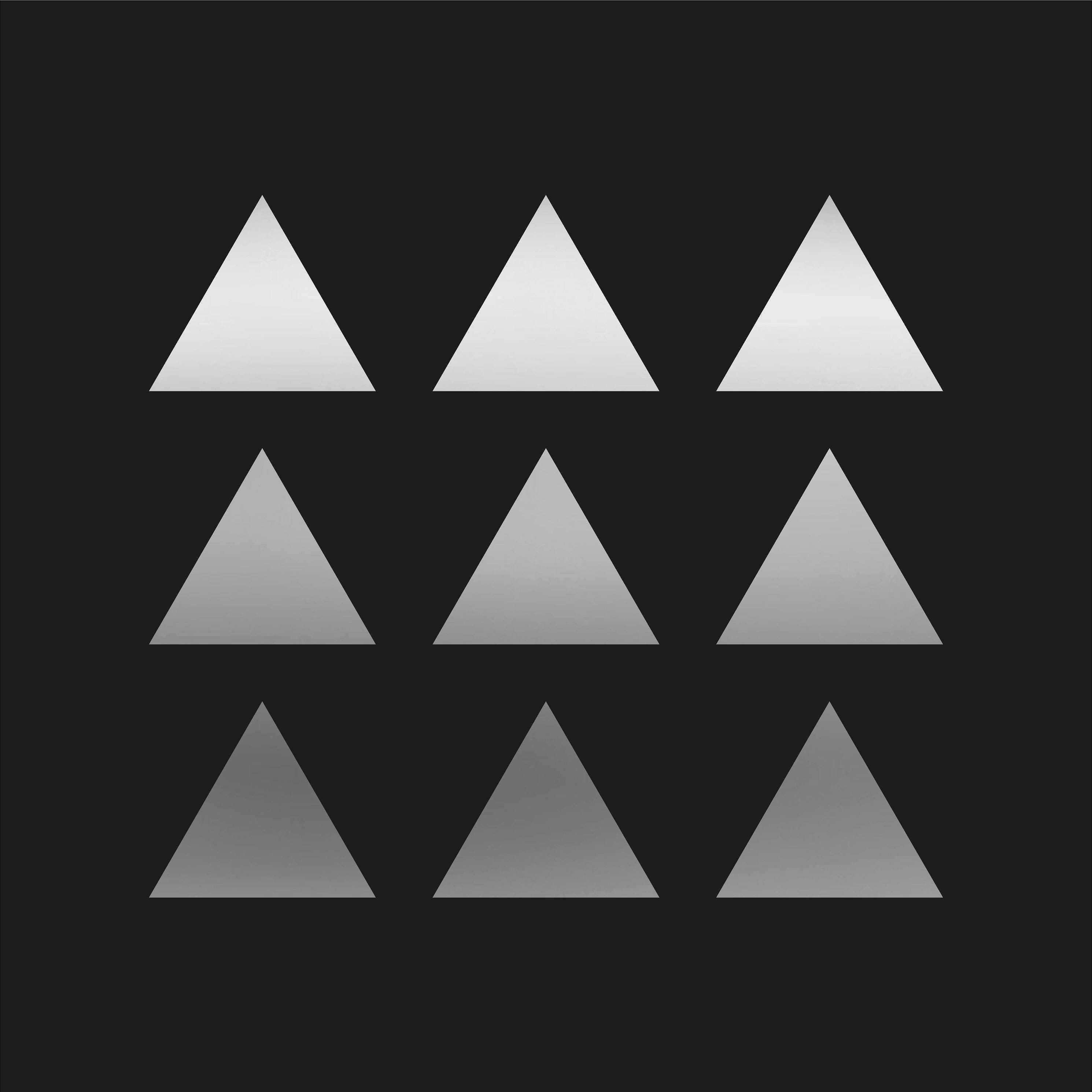 Set of 9 Triangle Shape Vinyl Decal Polygon Shape Symbol Sticker - Etsy