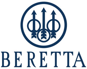 Beretta Firearms Pistol Rifle Logo Car Truck Window Gun Case Vinyl Decal Sticker