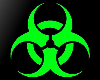 Biohazard Vinyl Decal Sticker