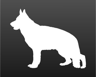 German Shepherd Vinyl Decal