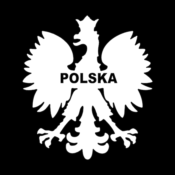 Polish Eagle Vinyl Decal sticker