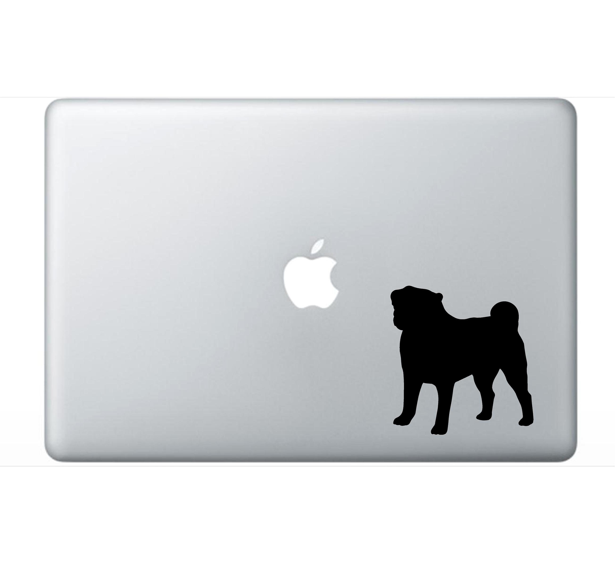 Pug Dog Breed Vinyl Decal Car Window Laptop Pug Sticker - Etsy