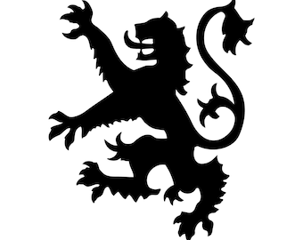 Coat Of Arms Scotland Lion Vinyl Decal Car Window Laptop Scottish Sticker
