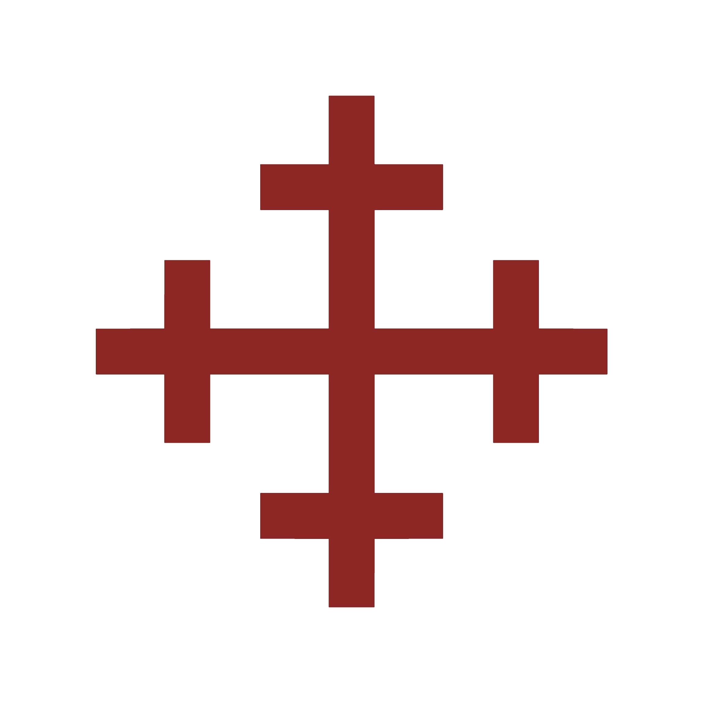 Cross Crosslet Vinyl Decal Cross Christian Religious Symbol Sticker - Etsy