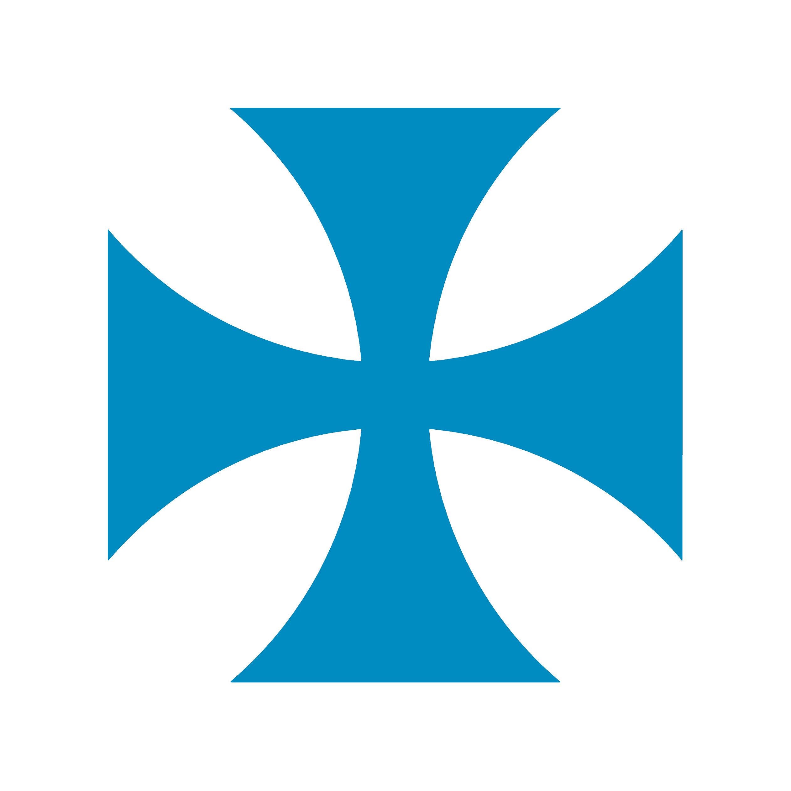 Cross Pattee Vinyl Decal Patty Cross Christian Religious Symbol Sticker ...