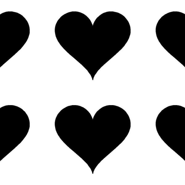 small Heart Symbol Vinyl Decals