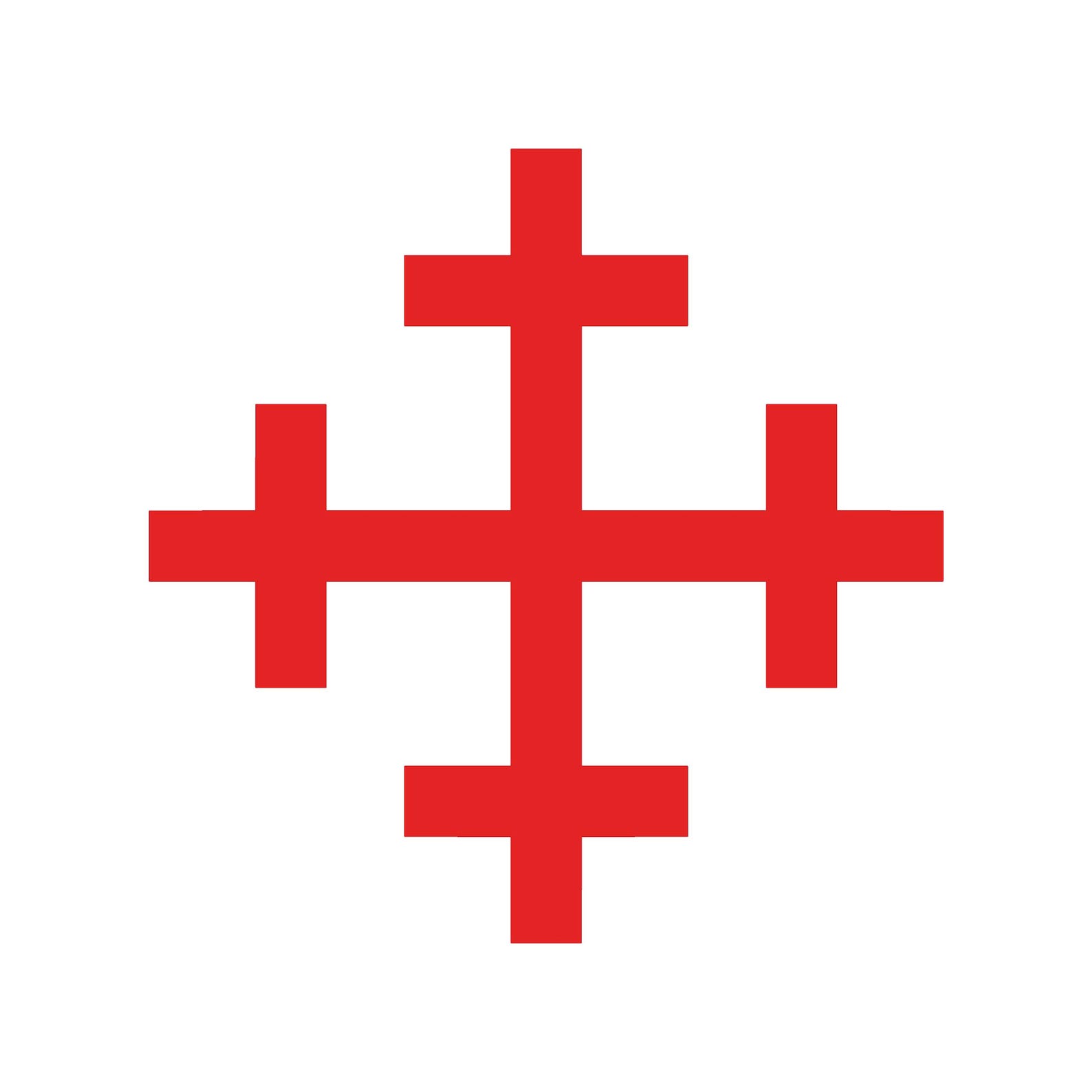 Cross Crosslet Vinyl Decal Cross Christian Religious Symbol Sticker - Etsy