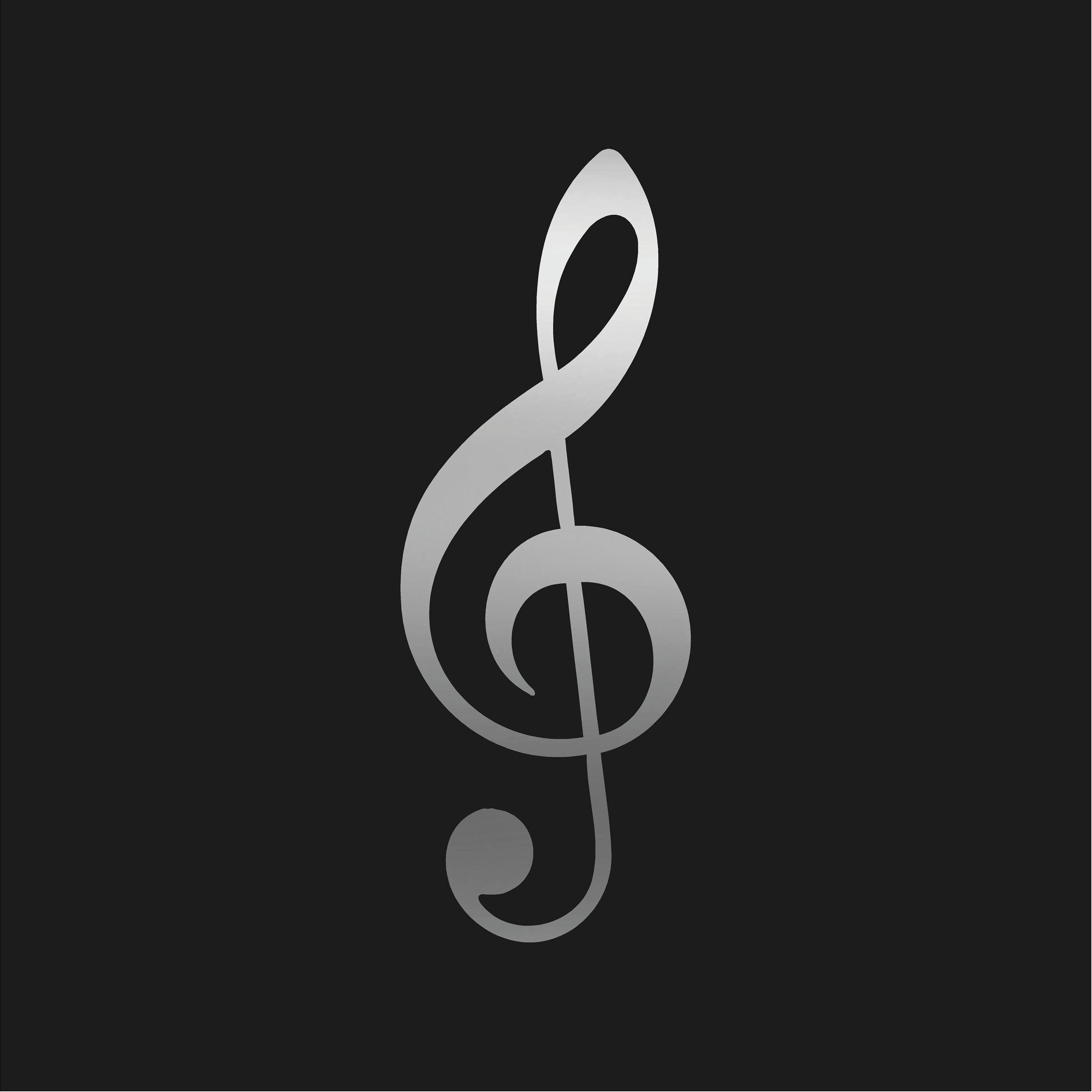 G Clef Sticker G-clef Music Note Vinyl Decal Treble Clef Laptop Car Sticker - Etsy
