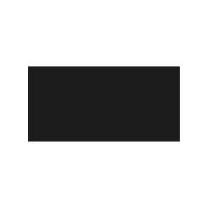 Puede incluir: Un rectángulo negro sólido sobre un fondo blanco. La forma es un diseño minimalista, con líneas limpias y una apariencia plana. El contraste entre el negro y el blanco crea una declaración visual audaz.