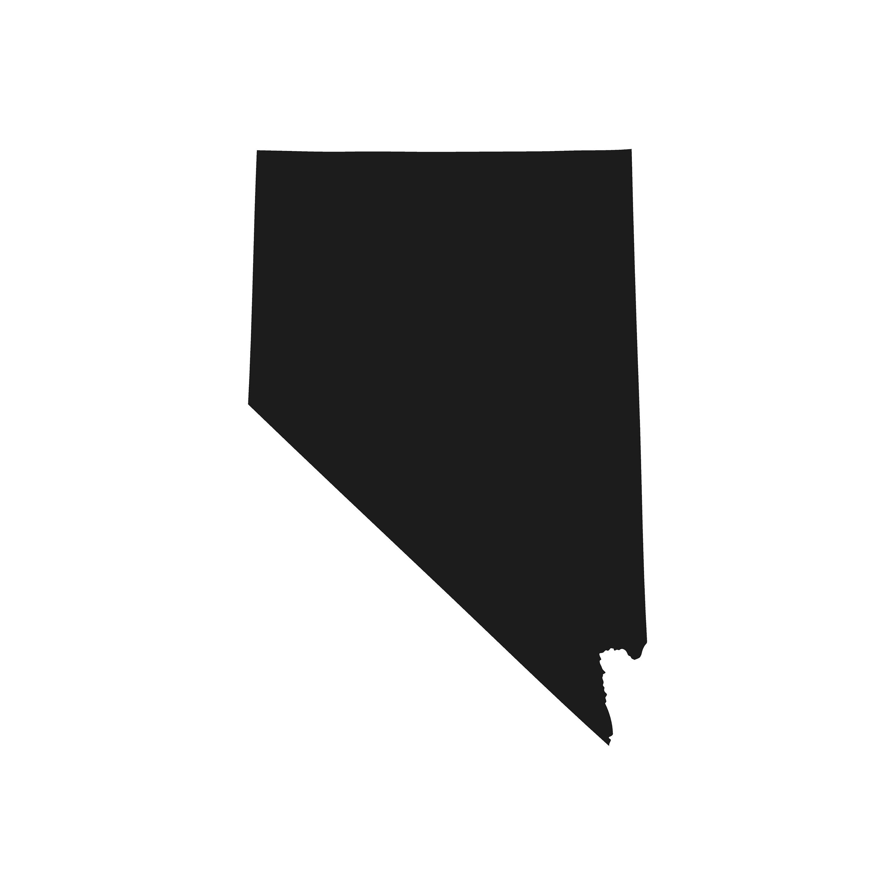 Nevada State Outline Vinyl Decal NV Sticker - Etsy