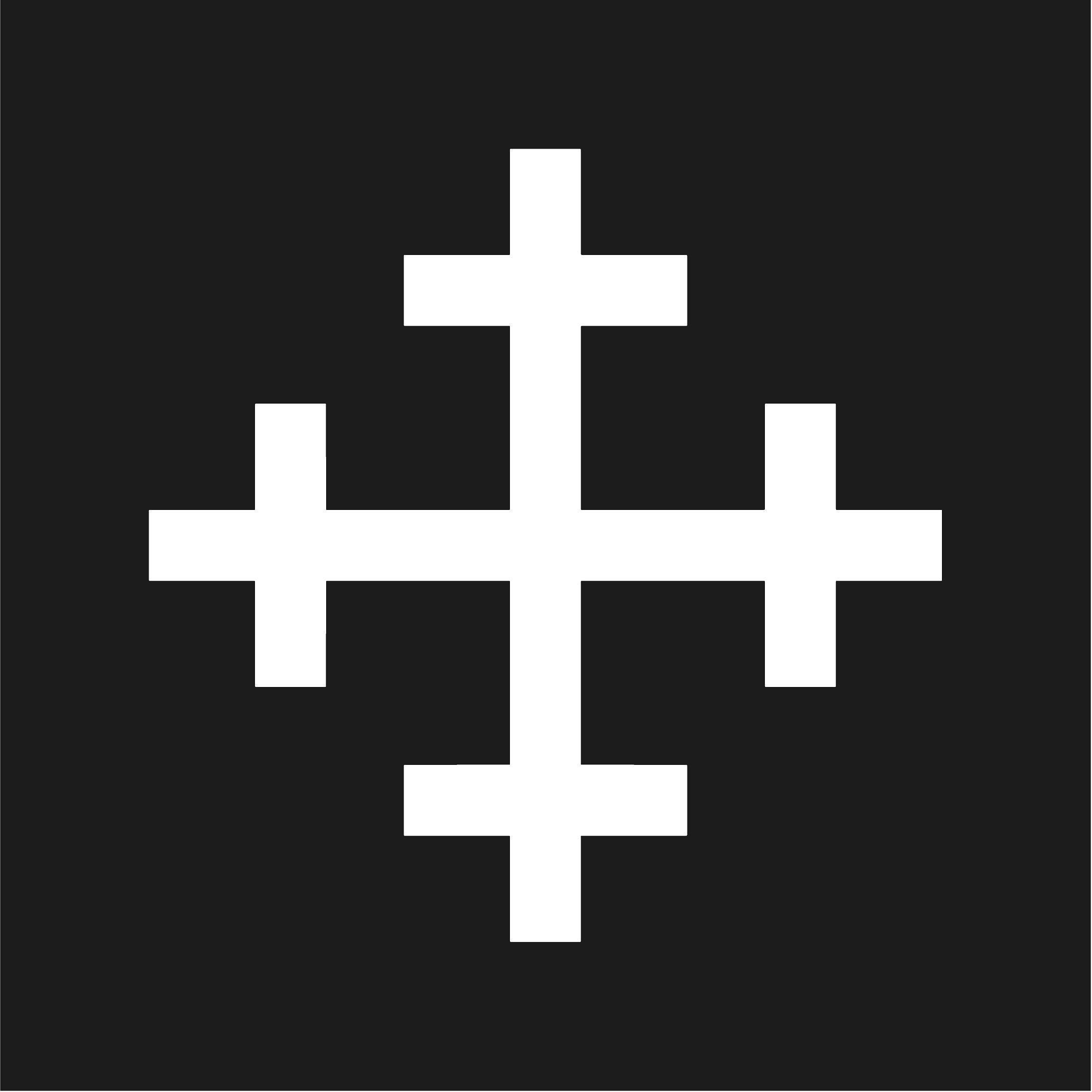 Cross Crosslet Vinyl Decal Cross Christian Religious Symbol Sticker - Etsy